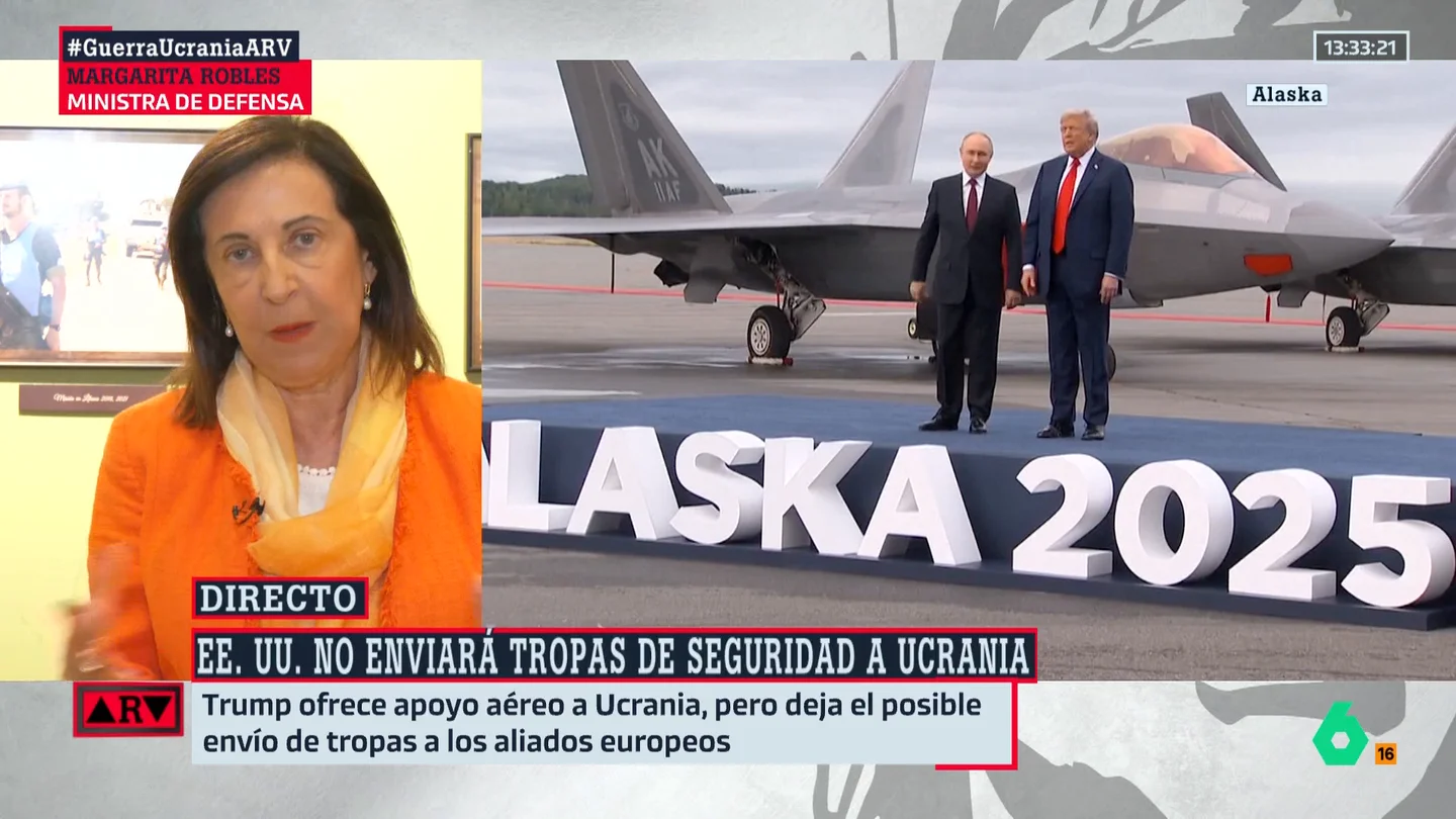 Margarita Robles, sobre Ucrania. Margarita Robles, sobre Ucrania.