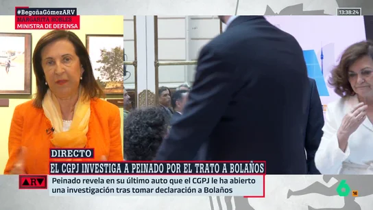 Margarita Robles critica la "instrucción a espasmos" del juez Peinado: "Hoy se me ocurre una cosa y mañana otra" Margarita Robles critica la "instrucción a espasmos" del juez Peinado: "Hoy se me ocurre una cosa y mañana otra"