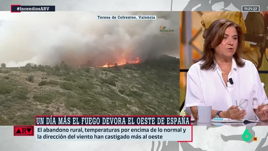 Lucía Méndez reflexiona sobre el "abandono en masa" de los pueblos pequeños: "Mientras los montes no estén limpios, esto seguirá" Lucía Méndez reflexiona sobre el "abandono en masa" de los pueblos pequeños: "Mientras los montes no estén limpios, esto seguirá"