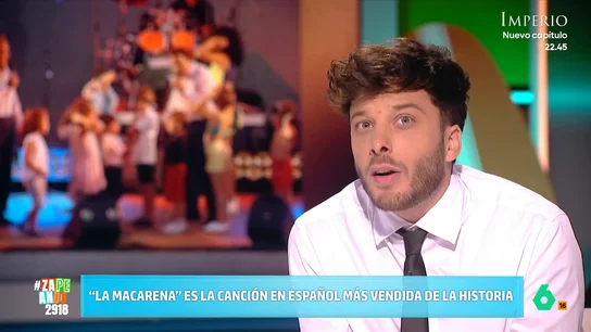 VÍDEO | Blas Cantó analiza el éxito de 'La Macarena': "Le gustaba al Papa Juan Pablo II" VÍDEO | Blas Cantó analiza el éxito de 'La Macarena': "Le gustaba al Papa Juan Pablo II"