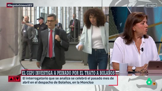 Lucía Méndez: "Me parece interesante que Bolaños presentara una denuncia y no la hiciera pública" Lucía Méndez: "Me parece interesante que Bolaños presentara una denuncia y no la hiciera pública"