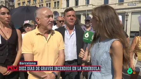 Pepe Álvarez (UGT) califica de "insoportables" las condiciones laborales de los bomberos: "Esto no puede continuar así" Pepe Álvarez (UGT) califica de "insoportables" las condiciones laborales de los bomberos: "Esto no puede continuar así"