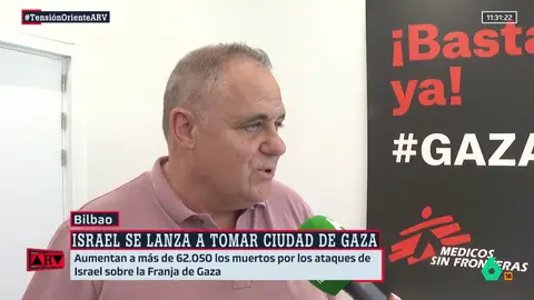 El coordinador de Emergencias de Médicos sin Fronteras denuncia que en Gaza se "dispara a civiles desarmados": "Hay mucha gente que muere porque no podemos atenderlos" El coordinador de Emergencias de Médicos sin Fronteras denuncia que en Gaza se "dispara a civiles desarmados": "Hay mucha gente que muere porque no podemos atenderlos"