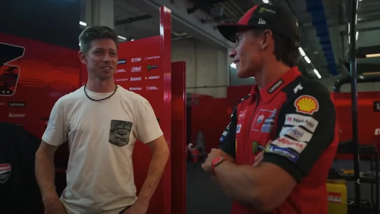 Casey Stoner y Marc Márquez Casey Stoner y Marc Márquez