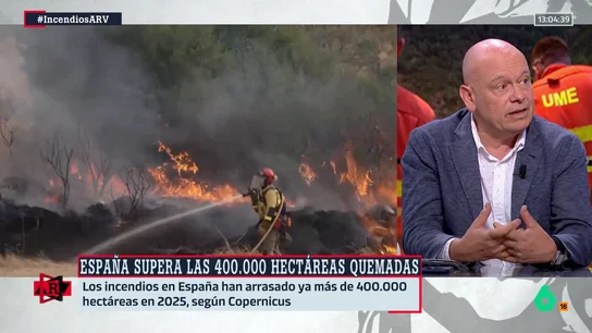 Gabi Sanz analiza que el coste de los incendios es "multimillonario" y califica de "humo" el pacto sobre el cambio climático propuesto por el Gobierno Gabi Sanz analiza que el coste de los incendios es "multimillonario" y califica de "humo" el pacto sobre el cambio climático propuesto por el Gobierno