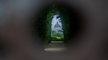 Cerradura de Aventino en Roma