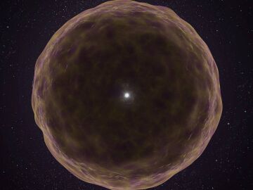 Ilustraci&oacute;n de una supernova