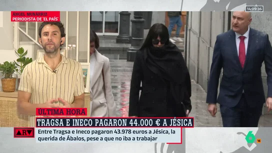 Munárriz, sobre los pagos de Tragsa e Ineco a Jéssica: "Esto es un aperitivo de un otoño que va a ser muy complicado para el PSOE" Munárriz, sobre los pagos de Tragsa e Ineco a Jéssica: "Esto es un aperitivo de un otoño que va a ser muy complicado para el PSOE"