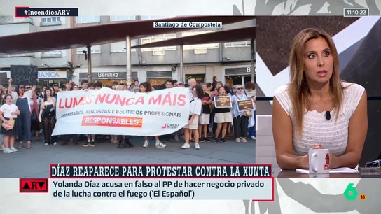 Carmen Morodo, sobre la actitud de los políticos ante los incendios: "Deben darnos información correcta y no manipular los hechos" Carmen Morodo, sobre la actitud de los políticos ante los incendios: "Deben darnos información correcta y no manipular los hechos"