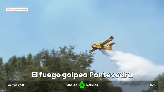 Así crece un incendio Así crece un incendio