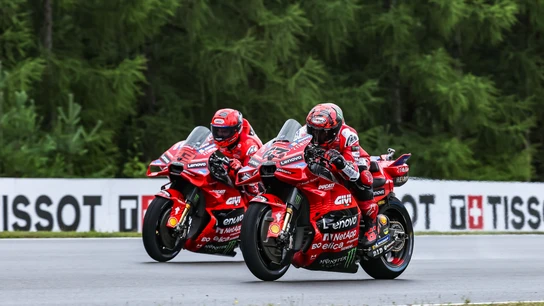 Marc Márquez y 'Pecco' Bagnaia Marc Márquez y 'Pecco' Bagnaia