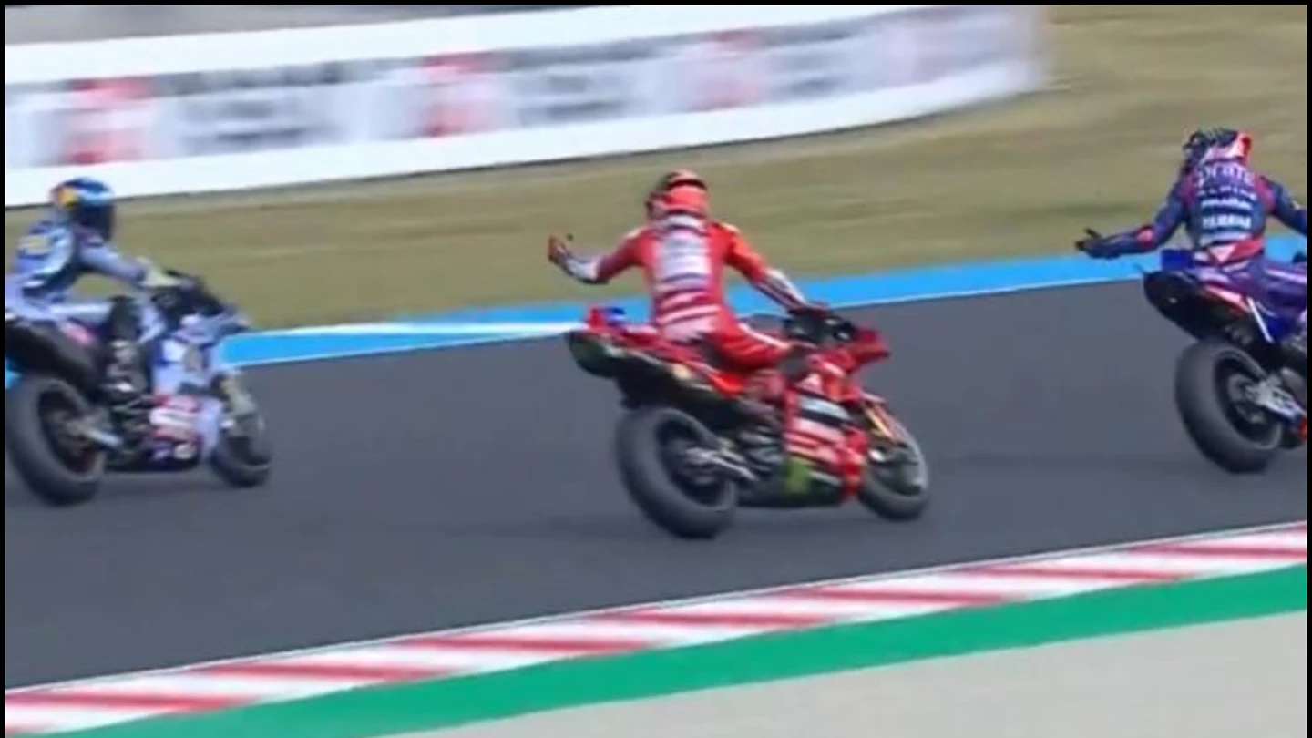 Álex Márquez, Jack Miller y Pecco Bagnaia Álex Márquez, Jack Miller y Pecco Bagnaia