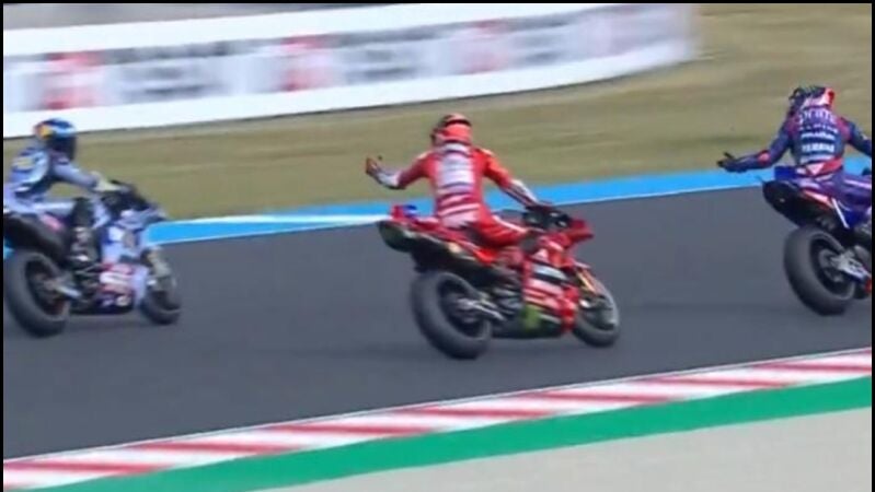 Álex Márquez, Jack Miller y Pecco Bagnaia