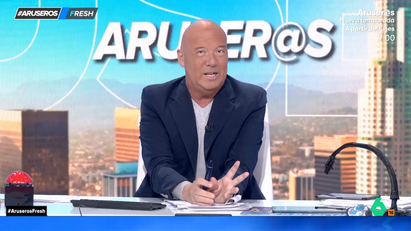 Alfonso Arús manda un recadito a otros programas a los que ha "visto nacer": "No, si a mí me da igual, pero..." Alfonso Arús manda un recadito a otros programas a los que ha "visto nacer": "No, si a mí me da igual, pero..."