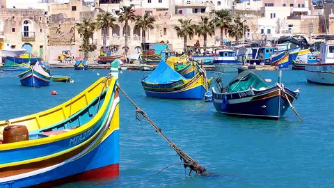 Puerto de Marsaxlokk Puerto de Marsaxlokk