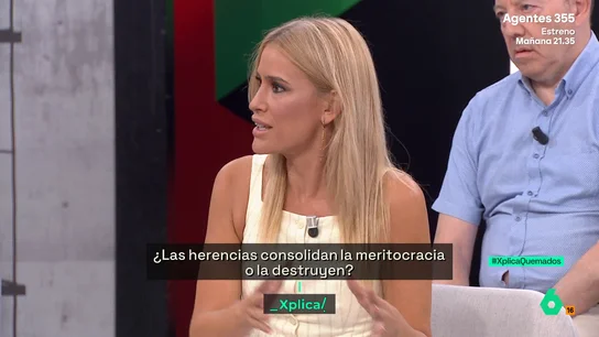 Afra Blanco: "Quienes crean que la meritocracia existe tienen que estar a favor del impuesto sobre las grandes herencias" Afra Blanco: "Quienes crean que la meritocracia existe tienen que estar a favor del impuesto sobre las grandes herencias"