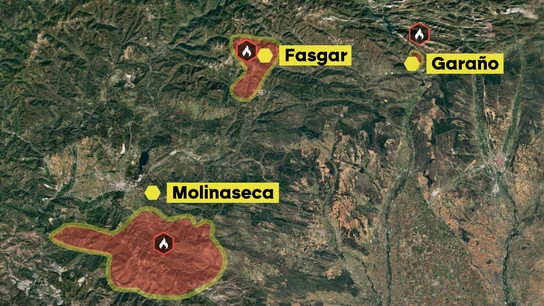 Dos nuevos incendios de nivel 2 en Garaño y Molinaseca obligan a desalojar varias localidades en León Dos nuevos incendios de nivel 2 en Garaño y Molinaseca obligan a desalojar varias localidades en León