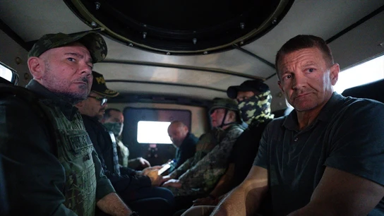 El fundador de la empresa de mercenarios BlackWater, el estadounidense Erik Prince, en una operación de seguridad en Ecuador. El fundador de la empresa de mercenarios BlackWater, el estadounidense Erik Prince, en una operación de seguridad en Ecuador.