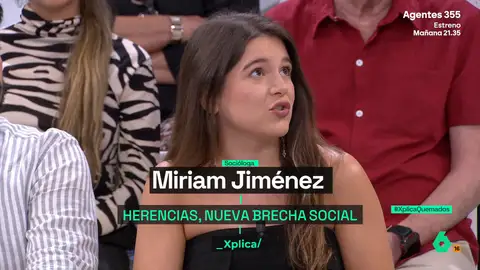 Miriam Jiménez, socióloga: "La meritocracia no existe, por lo que heredar una casa es un sostén y un futuro" Miriam Jiménez, socióloga: "La meritocracia no existe, por lo que heredar una casa es un sostén y un futuro"