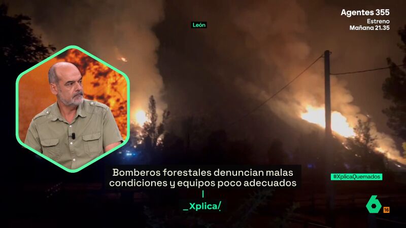 Un bombero forestal, crítico con las contrataciones en Castilla y León: "Hay cuadrillas de subsaharianos que tienen problemas con el idioma"