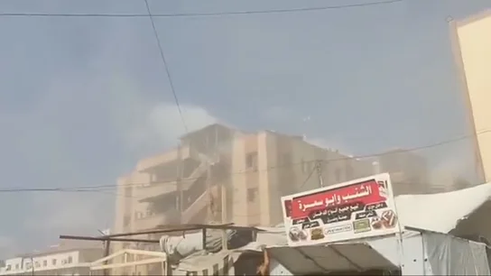 Ataque israelí contra el hospital Nasser de Gaza Ataque israelí contra el hospital Nasser de Gaza