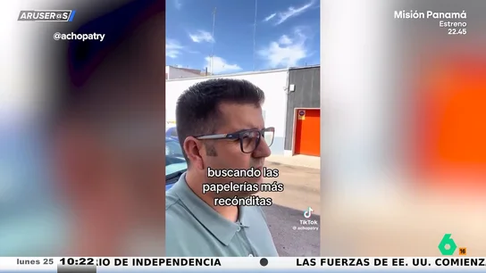 El humorista 'Achopatry', a las peticiones escolares de cada año: "Suena a venganza de profesores, ¡os he calado!" El humorista 'Achopatry', a las peticiones escolares de cada año: "Suena a venganza de profesores, ¡os he calado!"