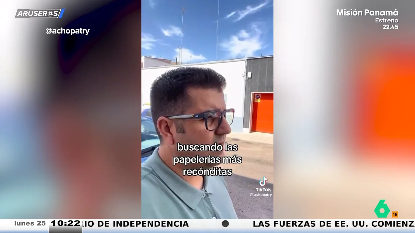 El humorista 'Achopatry', a las peticiones escolares de cada año: "Suena a venganza de profesores, ¡os he calado!" El humorista 'Achopatry', a las peticiones escolares de cada año: "Suena a venganza de profesores, ¡os he calado!"