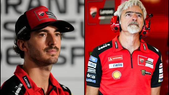 Pecco Bagnaia y Gigi Dall'Igna Pecco Bagnaia y Gigi Dall'Igna