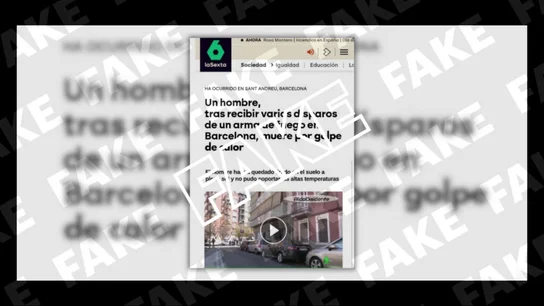 laSexta no ha publicado una noticia sobre la muerte de un hombre "por golpe de calor" tras recibir varios disparos laSexta no ha publicado una noticia sobre la muerte de un hombre "por golpe de calor" tras recibir varios disparos