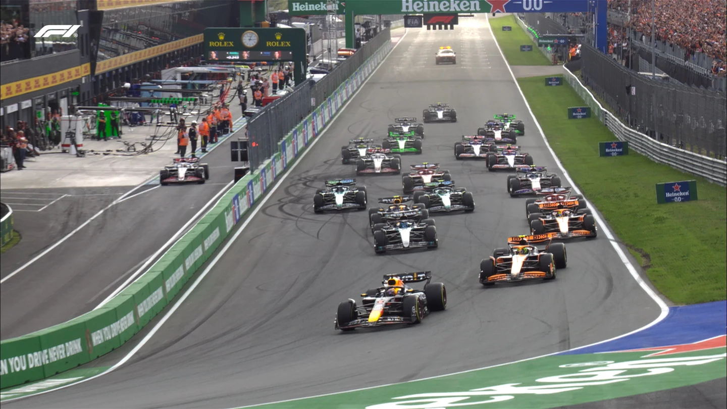 Salida del GP de los Países Bajos 2024 Salida del GP de los Países Bajos 2024