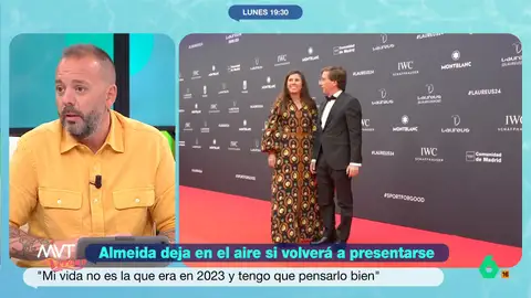Maestre, tras dejar Almeida en el aire su continuidad como alcalde: "Habrá que ver si Miguel Ángel Rodríguez y Ayuso le dejan" El alcalde madrileño ha manifestado que no sabe con seguridad si se presentará a las elecciones de 2027. Mayte Alcaraz considera que el hecho de que Almeida haya planteado sus dudas lo "humaniza".