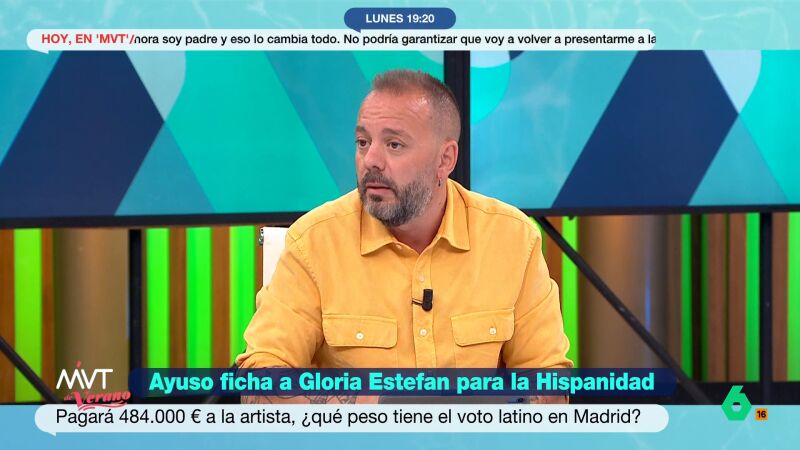 Antonio Maestre, sobre el concierto de Gloria Estefan pagado por Ayuso: "Sus prioridades son pan y circo"