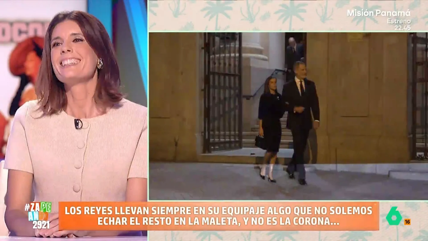 María José Gómez y Verdú desvela qué no falta nunca en la maleta de los reyes Felipe VI y Letizia La experta en protocolo explica que los monarcas deben hacer su maleta, por un lado, atendiendo a su agenda. Así, si tienen una visita institucional, deben contar con conjuntos acordes.