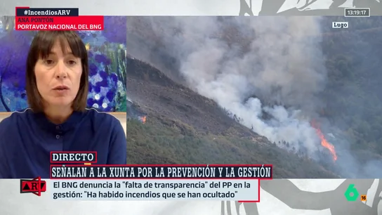 Ana Pontón acusa al gobierno de Rueda de "la peor gestión de una crisis en toda la historia de Galicia" Ana Pontón acusa al gobierno de Rueda de "la peor gestión de una crisis en toda la historia de Galicia"