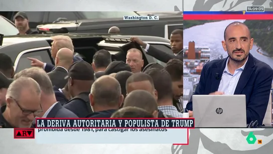 Mario Saavedra analiza el panorama en EEUU: "No sé qué esperan los estadounidenses para hacer una huelga porque se les va la democracia" Mario Saavedra analiza el panorama en EEUU: "No sé qué esperan los estadounidenses para hacer una huelga porque se les va la democracia"