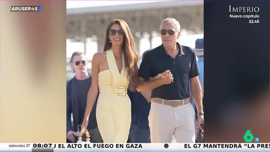George Clooney y Amal Clooney inauguran el Festival de Venecia dando una lección de estilo George Clooney y Amal Clooney inauguran el Festival de Venecia dando una lección de estilo
