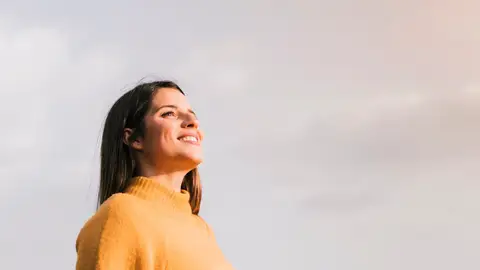 Mujer feliz Mujer feliz