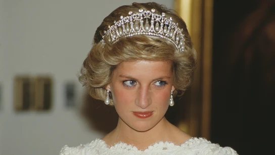 Diana, la Princesa de Gales (961-1997) asiste a una cena en la Embajada Británica en Washington, DC, en noviembre de 1985. Diana, la Princesa de Gales (961-1997) asiste a una cena en la Embajada Británica en Washington, DC, en noviembre de 1985.