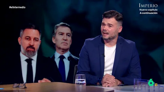 Gabriel Rufián aboga por el entendimiento entre la izquierda: "Si no lo hacemos, nos van a matar políticamente por separado" En una entrevista que ahora recupera El Intermedio, Gabriel Rufián defendía la importancia de encontrar puntos en común entre los partidos de la izquierda y avisaba sobre el auge de la derecha: "Está de moda ser facha".
