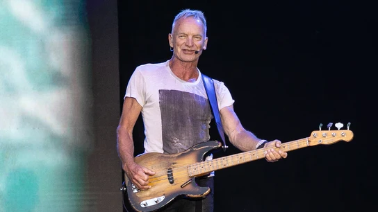 Sting actuando durante su concierto en el castillo de Cardiff el 28 de junio de 2025 en Cardiff, Gales. Sting actuando durante su concierto en el castillo de Cardiff el 28 de junio de 2025 en Cardiff, Gales.