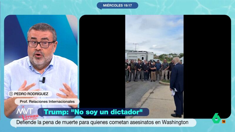 Pedro Rodríguez, sobre Trump: "Estamos viendo un golpe de Estado a cámara lenta"