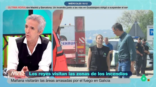 Ramoncín, sobre el panorama político: "A Pedro Sánchez le pueden insultar en cualquier sitio y en cualquier momento" La visita de los reyes a las zonas de los incendios y el incidente de Mañueco con los brigadistas lleva a Ramoncín a reflexionar sobre el panorama político actual, donde "todo sirve para insultar a todos".