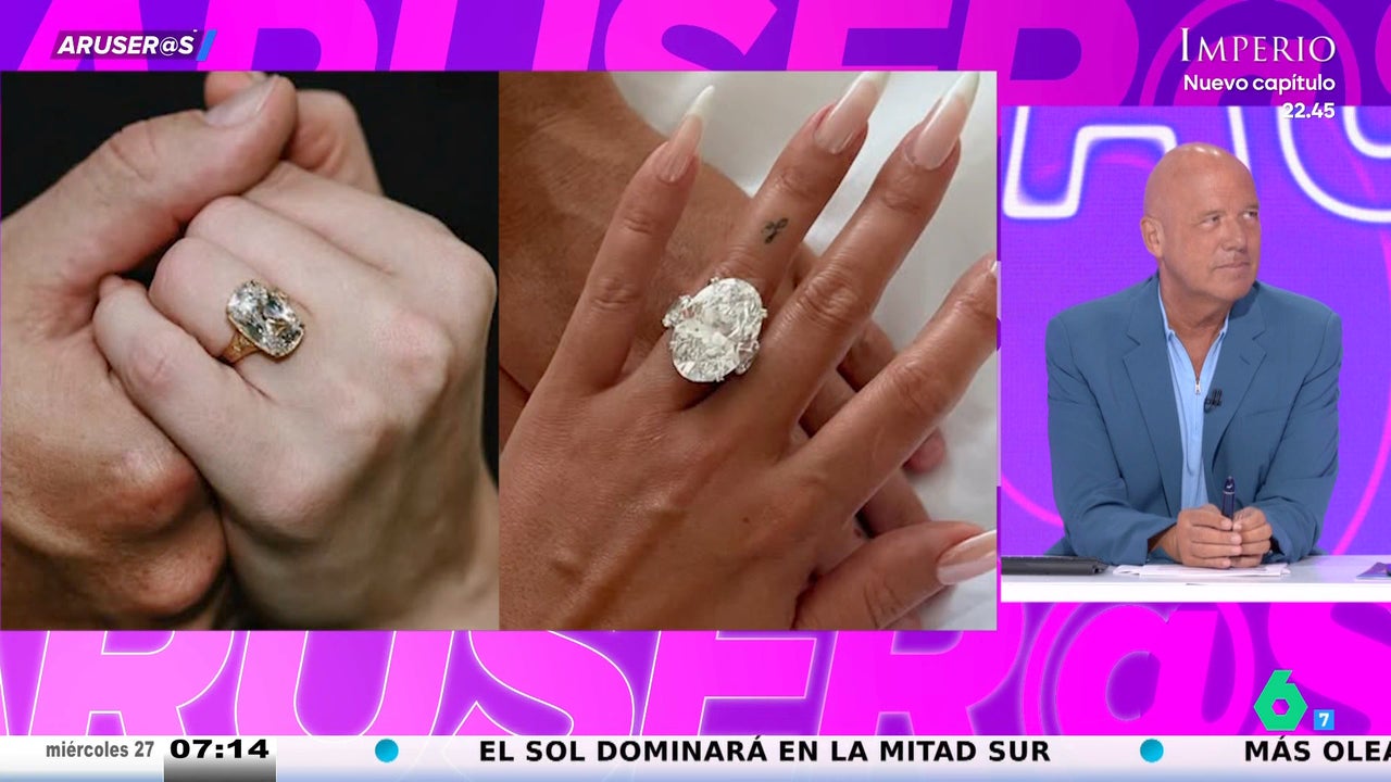 Alfonso Arús compara el anillo de compromiso de Taylor Swift y el de Georgina Rodríguez: "Parece el de la abuela"