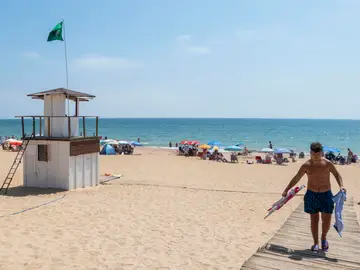Playa La Antilla en Huelva Playa La Antilla en Huelva