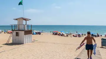 Playa La Antilla en Huelva Playa La Antilla en Huelva