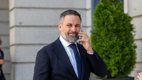 El líder de Vox, Santiago Abascal, en una imagen de archivo. El líder de Vox, Santiago Abascal, en una imagen de archivo.