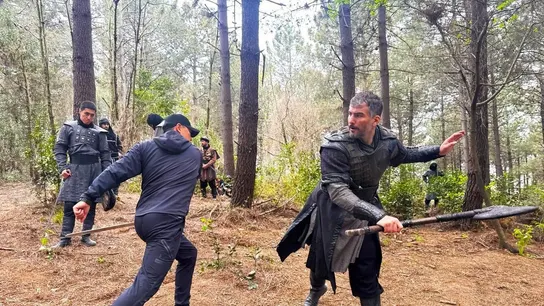 Los actores de 'Imperio' entrenan sus escenas de acción. Los actores de 'Imperio' entrenan sus escenas de acción.