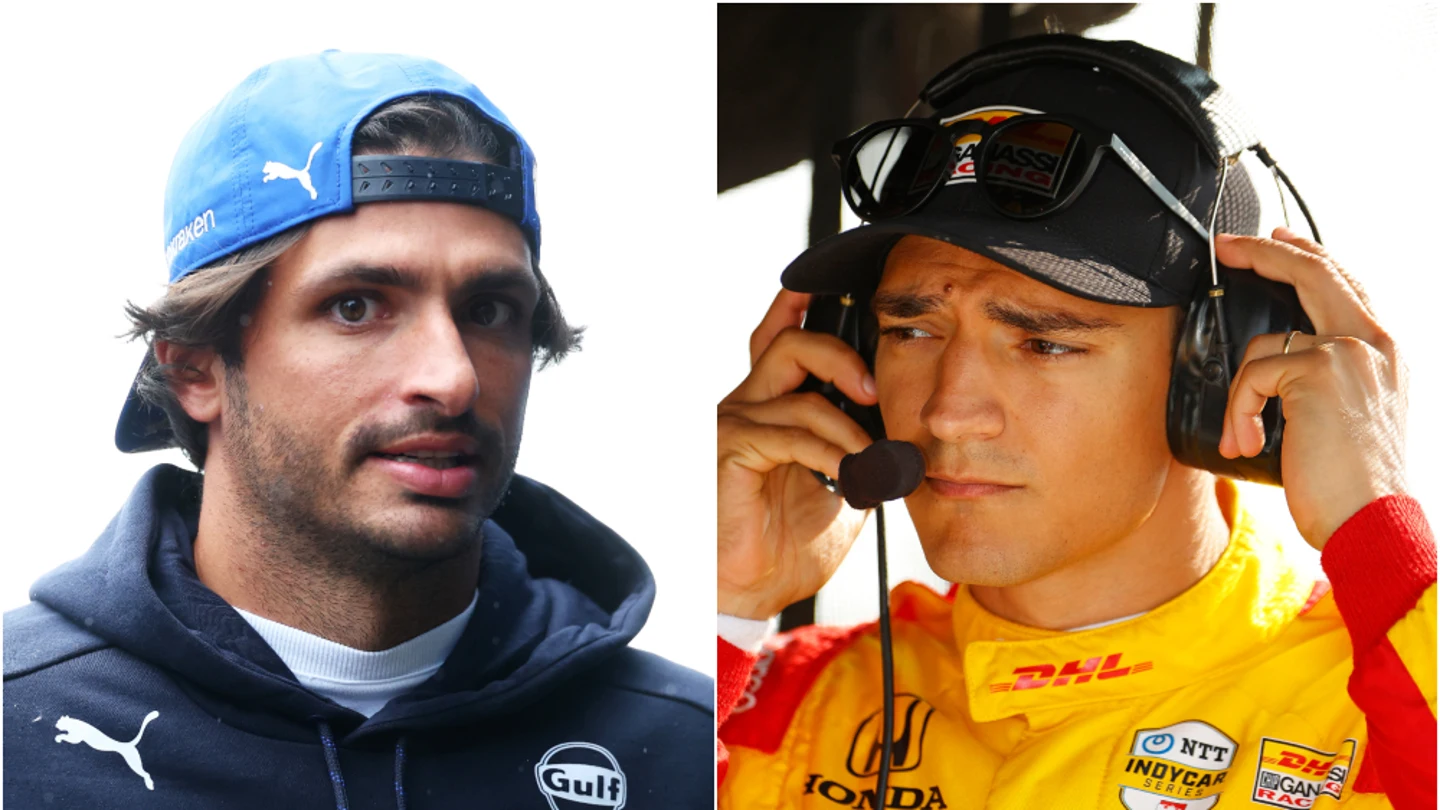 Carlos Sainz y Alex Palou Carlos Sainz y Alex Palou