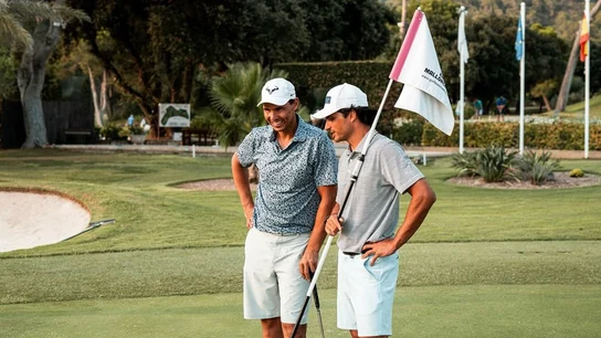 Rafa Nadal y Carlos Sainz Rafa Nadal y Carlos Sainz