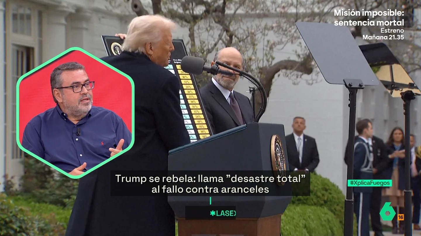 Pedro Rodríguez explica cómo podría desmoronarse la estrategia económica de Trump si se prohíben los aranceles Pedro Rodríguez explica cómo podría desmoronarse la estrategia económica de Trump si se prohíben los aranceles
